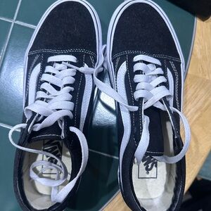 Vans Monochrome Lace-Up Shoes